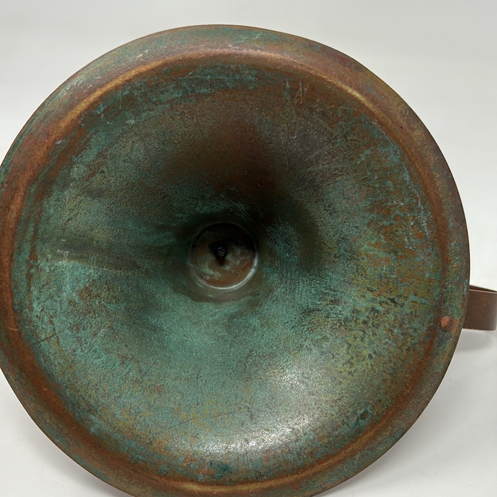 ANTIQUE Copper Chamberstick Candle Holder - Picture 5 of 6